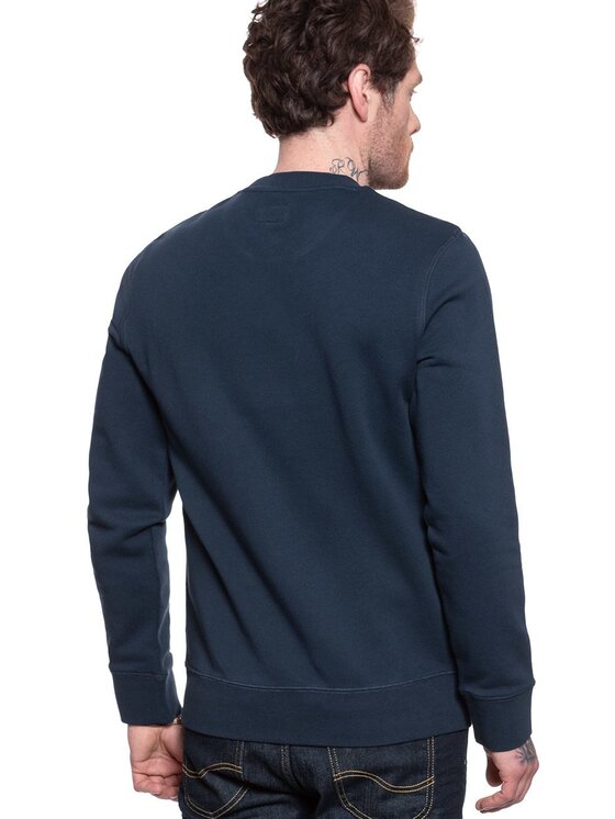 Wrangler Wrangler Bluza CREW SWEAT Niebieski Regular Fit