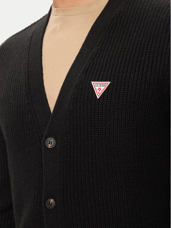 Guess Guess Cardigan M4BR36 Z3HN2 Negru Regular Fit