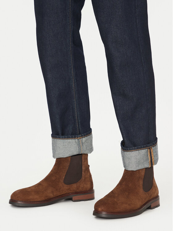Pepe Jeans Pepe Jeans Боти тип челси Leeds Chelsea PMS50246 Кафяв