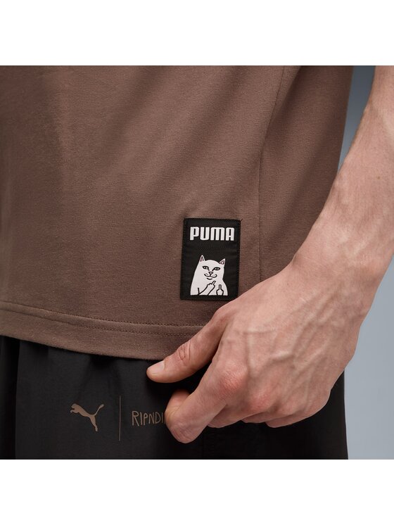 Puma Puma T-Shirt 633779 Brązowy Regular Fit