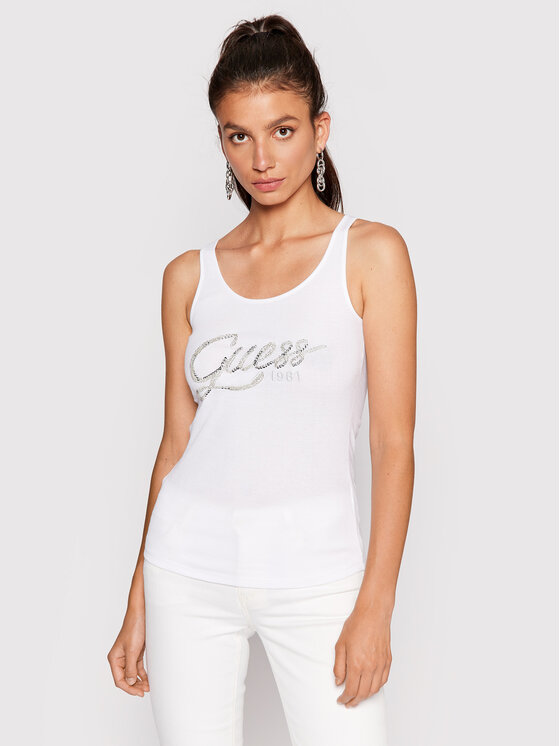 Top 2025 guess bianco