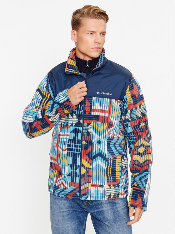 Columbia Columbia Pohodna jakna Bugaboo™ II Fleece Interchange Jacket Modra Regular Fit