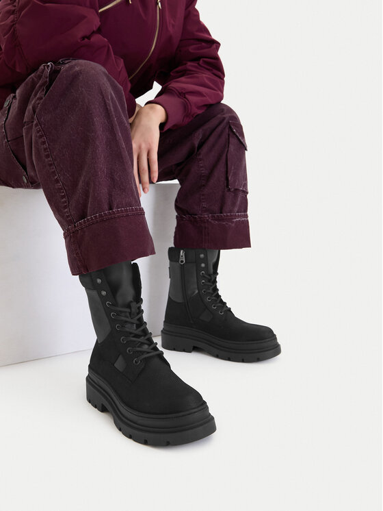 G-Star Raw G-Star Raw Šnurovacia obuv CEO-WI45-VR-3400-02 Čierna