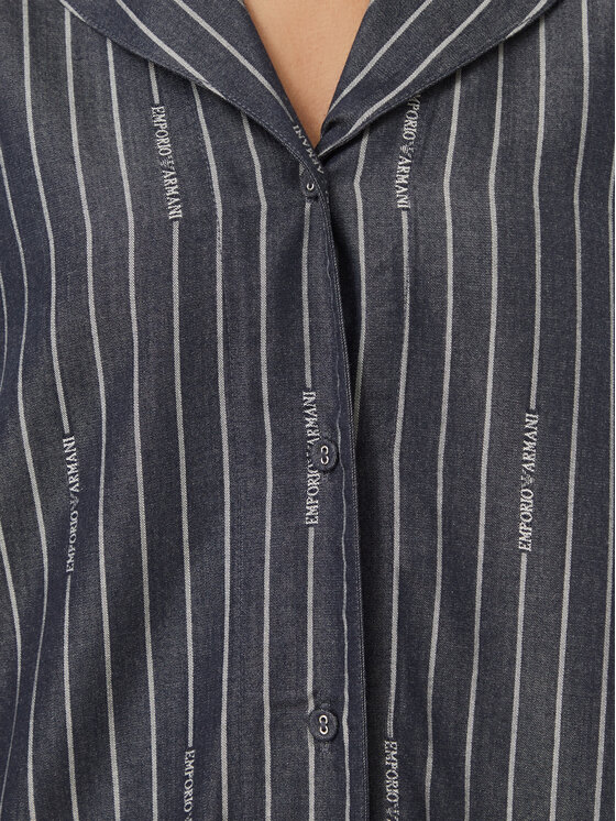 Emporio Armani Underwear Emporio Armani Underwear Нощница EW004635 AF25596 FB470 Тъмносин Relaxed Fit