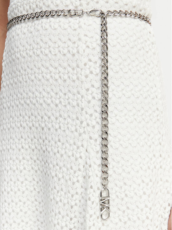 MICHAEL Michael Kors MICHAEL Michael Kors Φόρεμα καθημερινό MS683DUKS1 Λευκό Regular Fit