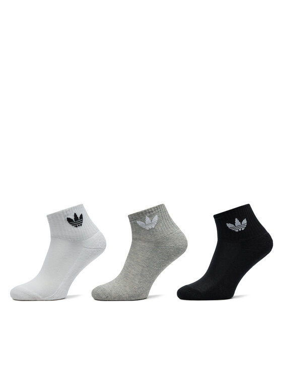 Zestaw 3 par wysokich skarpet unisex adidas