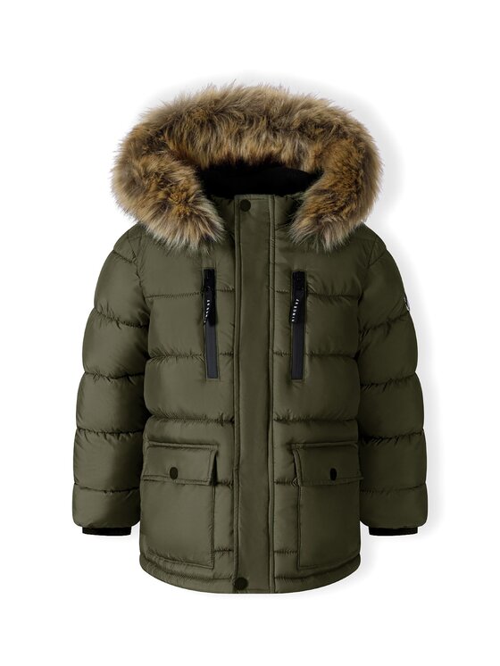 minoti minoti Kurtka zimowa 19coat53 Khaki Regular Fit