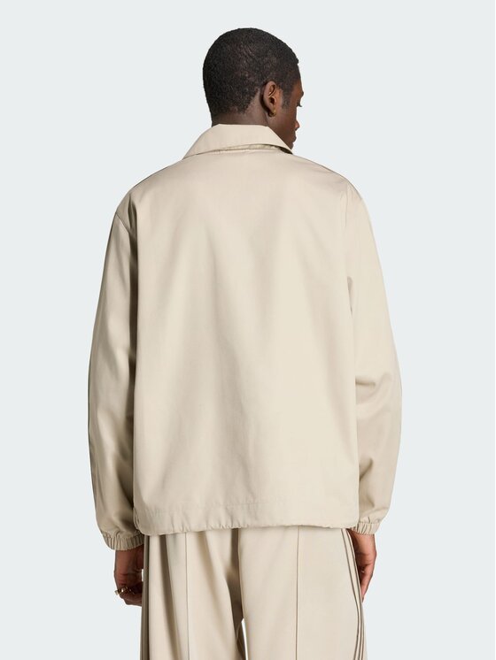 adidas adidas Bunda pro přechodné období 3 Stripes Coaches Jacket KS9297 Béžová Regular Fit