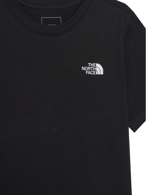 The North Face The North Face T-Shirt Teen Evolution Simple NF0A8F9Z Schwarz Regular Fit