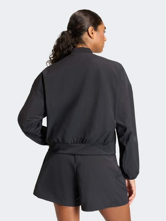 adidas adidas Kurtka bomber 159196 Czarny Loose Fit