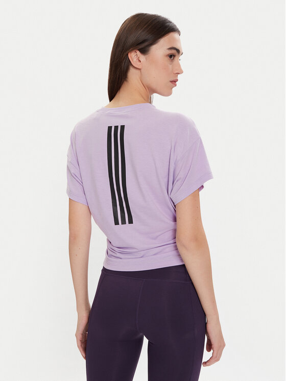 adidas adidas T-Shirt Power JX1191 Fialová Regular Fit