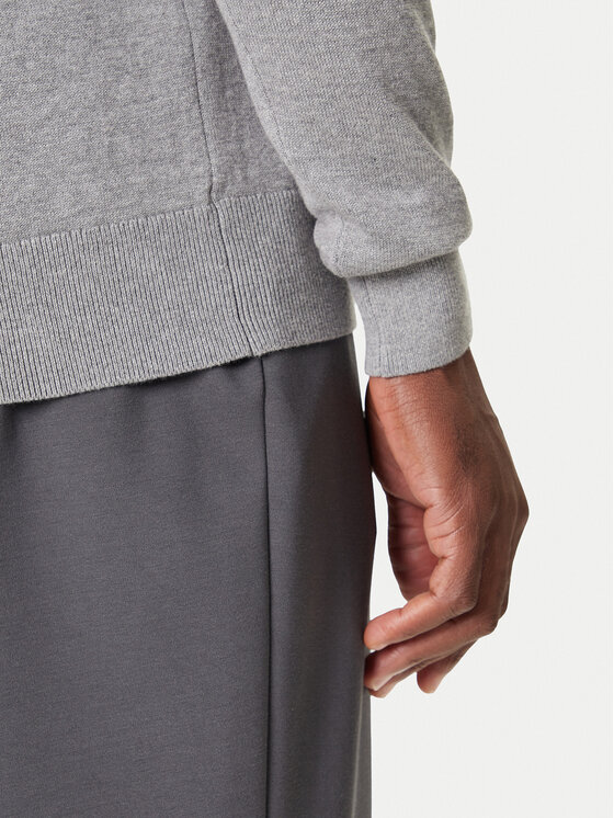 Tommy Hilfiger Tommy Hilfiger Пуловер MW0MW14748 Сив Regular Fit