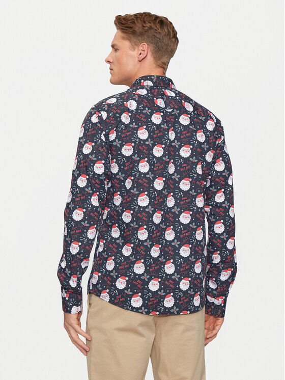 Only & Sons Only & Sons Košulja 22031026 Tamnoplava Slim Fit