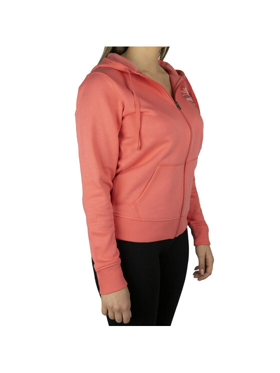 Skechers Skechers Bluza Skechers Full Zip Hoodie Różowy Regular Fit