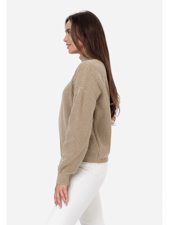 LAURELLA LAURELLA Sveter 6TU043 Béžová Regular Fit