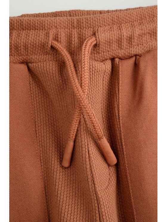 Coccodrillo Coccodrillo Teplákové kalhoty ZC5120103YBK-018 Hnědá Regular Fit