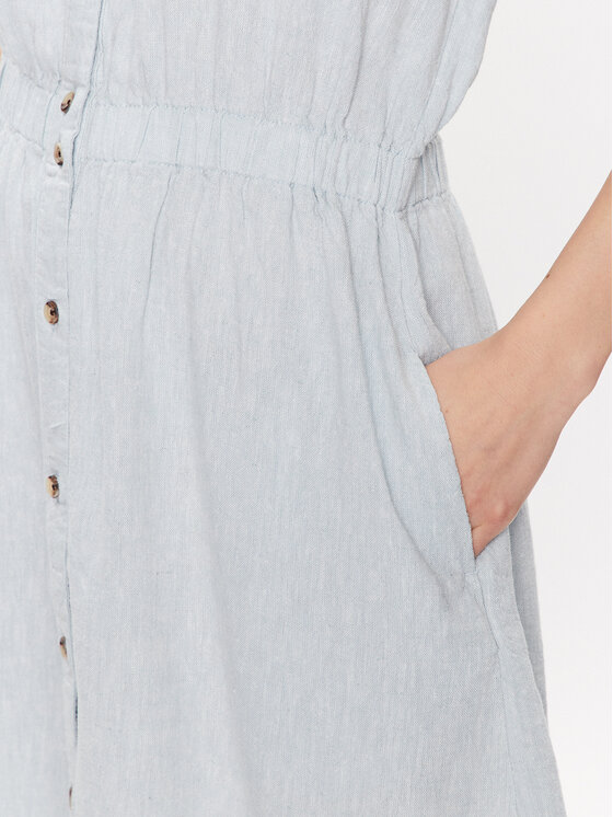 Moss Copenhagen Moss Copenhagen Haljina za svaki dan 17502 Svijetloplava Basic Fit