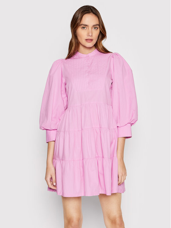 YAS YAS Kleid für den Alltag Visima 26026424 Rosa Regular Fit