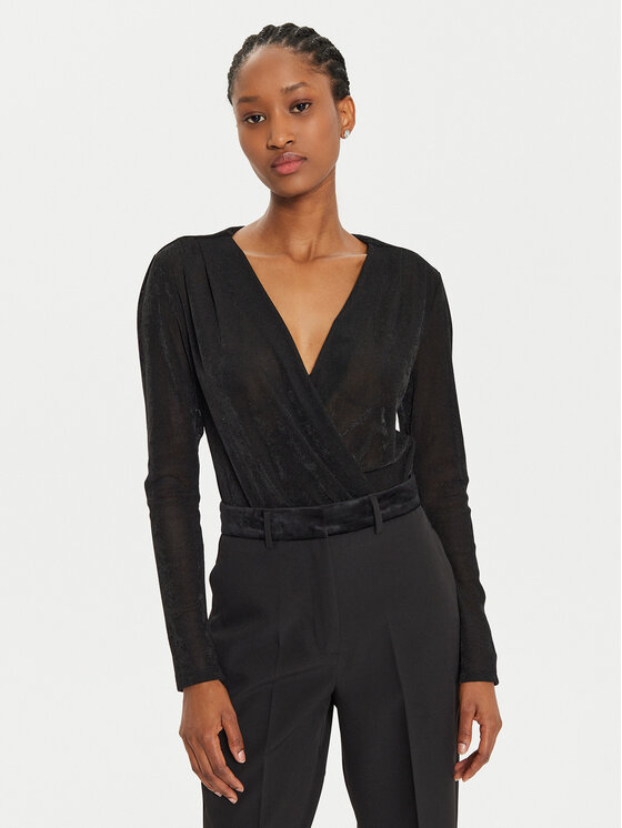 ViCOLO Body US0022 Čierna Slim Fit