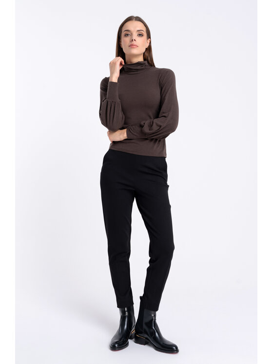 CLICK CLICK Rolák 10-6941 Hnědá Regular Fit