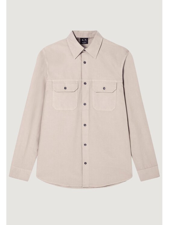 Armani Exchange Armani Exchange Camicia XM002191 AF21226 Beige Casual Fit