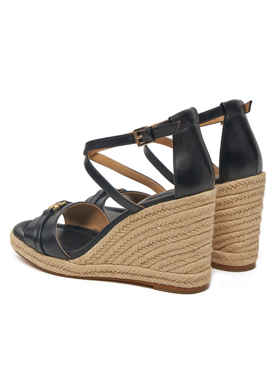 MICHAEL Michael Kors MICHAEL Michael Kors Espadrilles Mandy Wedge 40R5MAMS2L Fekete