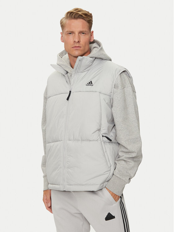 adidas Veste 3-Stripes IX8871 Pelēks Loose Fit