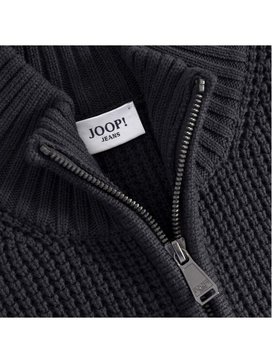 JOOP! Jeans JOOP! Jeans Strickjacke 31152 Schwarz Casual Fit