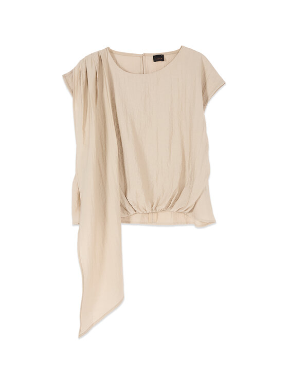 Oltre Oltre Blusa 2124J000912N032 Crema Regular Fit