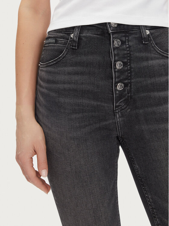 Calvin Klein Jeans Calvin Klein Jeans Blugi J20J225509 Negru Super Skinny Fit