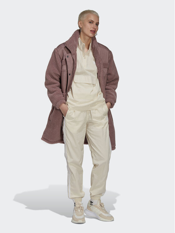 adidas adidas Prechodná bunda Sherpa HK5257 Ružová Regular Fit