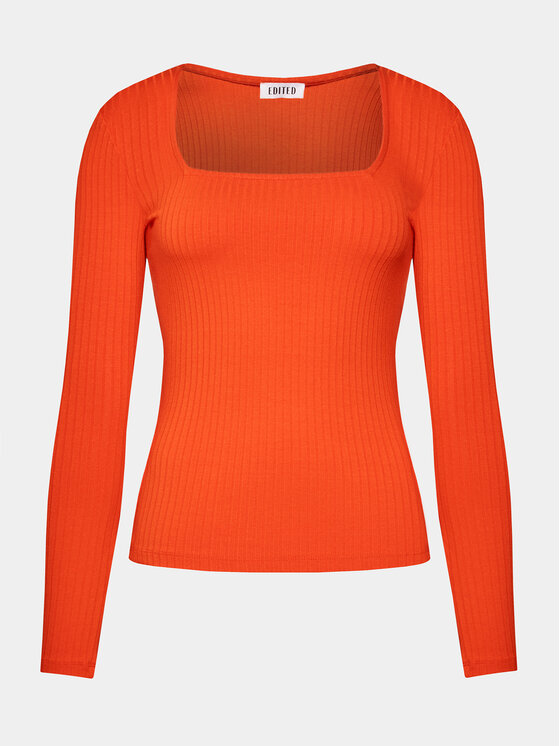 Edited Edited Majica Valeria Narančasta Standard Fit