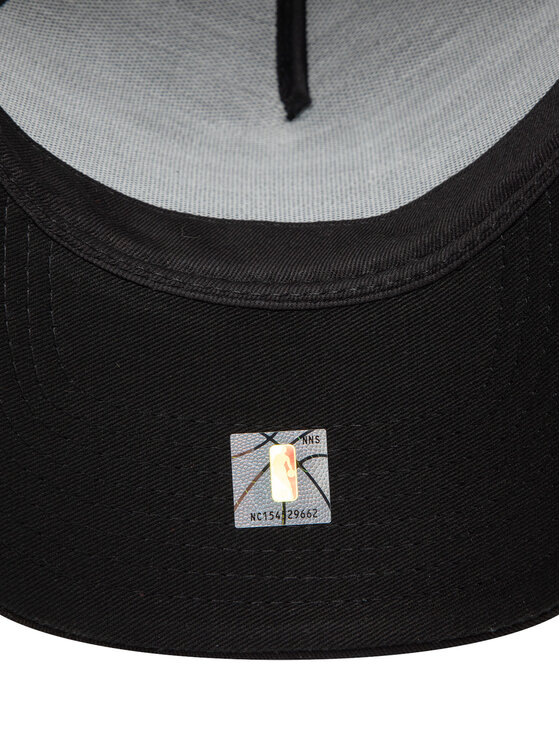 New Era New Era Cepure ar nagu Chicago Bulls Metallic 9FORTY A-Frame 60595211 Melns