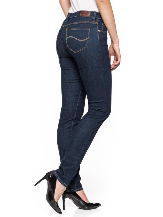 Lee Lee Jeansy JADE Niebieski Slim Fit