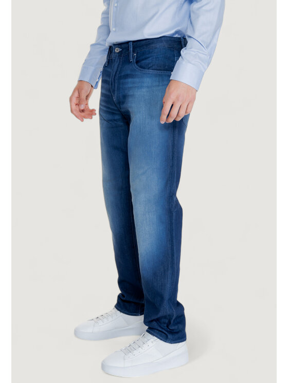 Armani Exchange Armani Exchange Pantalone da abito 6DZJ13 Z1TTZ Blu To Fit