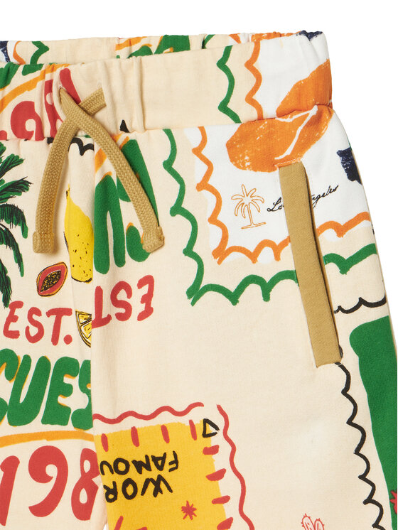 Guess Guess Športne kratke hlače L6GD09 KA6R4 Pisana Regular Fit