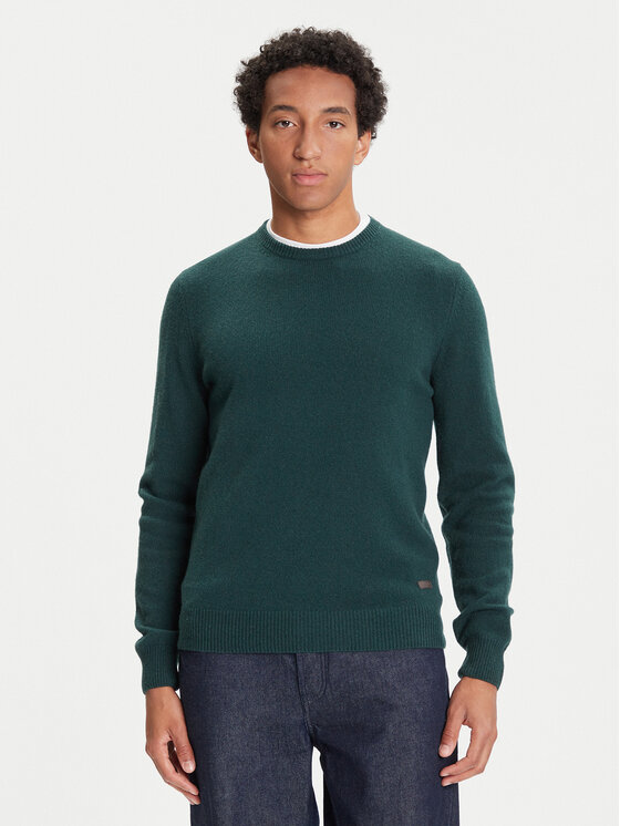 Barbour Barbour Svetr MKN0584GN59 Zelená Regular Fit