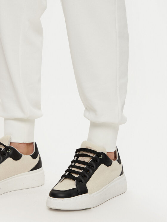 Karl Lagerfeld Jeans Karl Lagerfeld Jeans Donji dio trenerke A1W10058 Bijela Regular Fit