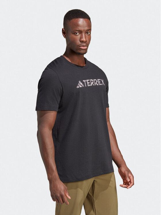 adidas adidas T-shirt Terrex Classic Logo T-Shirt HZ1399 Crna Regular Fit