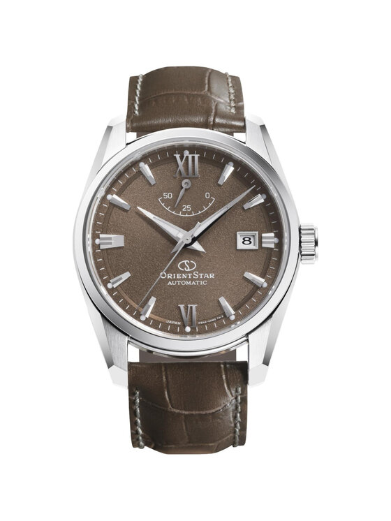 Orient Star Orient Star Zegarek RE-AU0113Y00B Brązowy