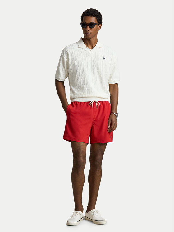 Polo Ralph Lauren Polo Ralph Lauren Плувни шорти 710907255005 Червен Classic Fit