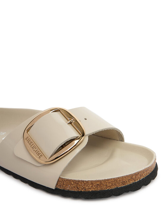Birkenstock Birkenstock Klapki Madrid Big Buckle Hex 1031823 Écru