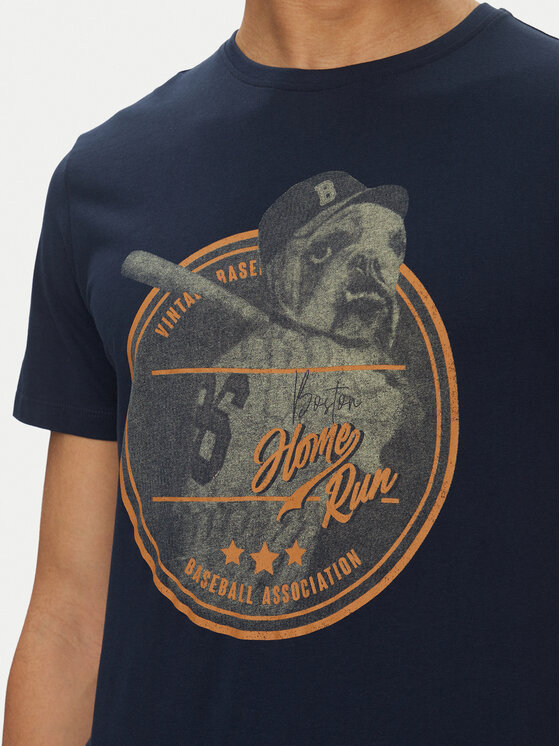 Blend Blend T-shirt 20717764 Tamnoplava Regular Fit