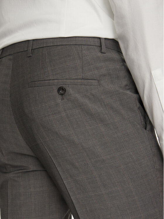 BOSS BOSS Garnitur H-Huge 50535023 Szary Slim Fit