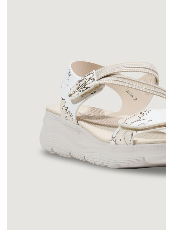 Alviero Martini Prima Classe Alviero Martini Prima Classe Sandali WEDGE H50 Bianco