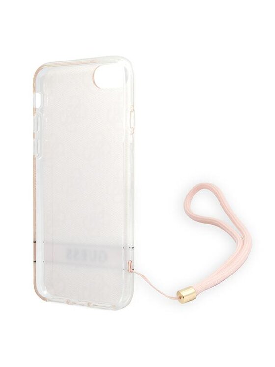 Guess Guess Etui na telefon iPhone 7/8/SE 2020 Różowy