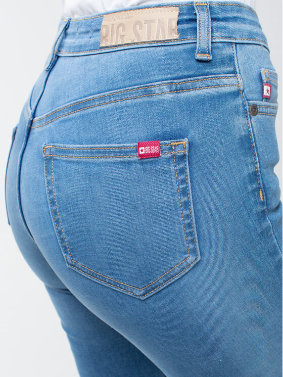BIG STAR BIG STAR Jeansy ADELA_367_190 Niebieski Skinny Fit