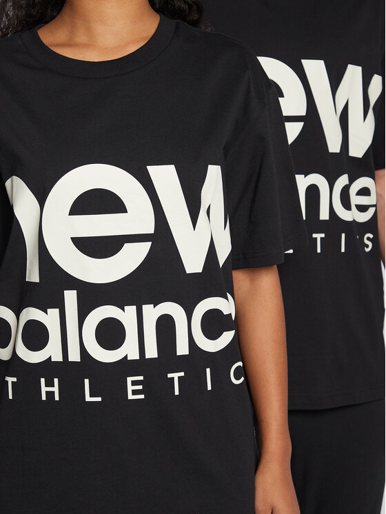 T-shirt Unisex Athletics UT23505 Nero Oversize