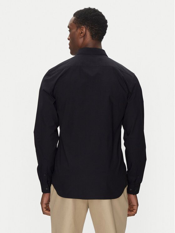 Lacoste Lacoste Πουκάμισο CH5620 Σκούρο μπλε Slim Fit