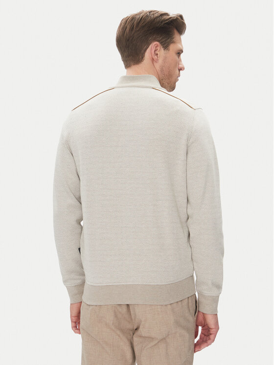 Bugatti Bugatti Суитшърт 8750 75142C Бежов Regular Fit